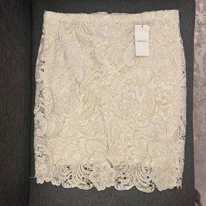 White Lace Skirt!